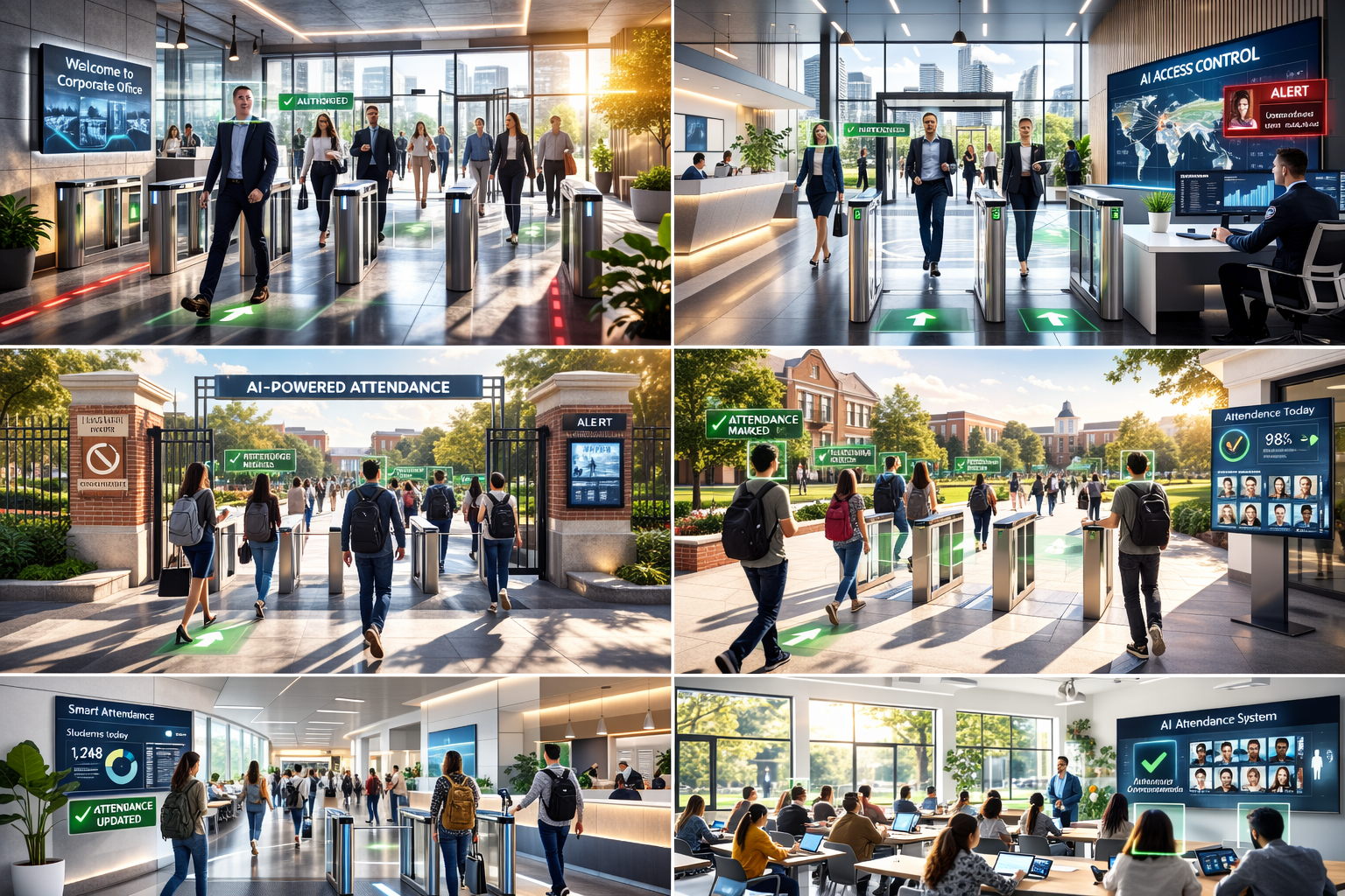 Control room handling restricted area alert